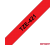 Tze-421 Лента стандартная ламинированная, длина 8 метров,  ширина 9 мм, черная на розовом.